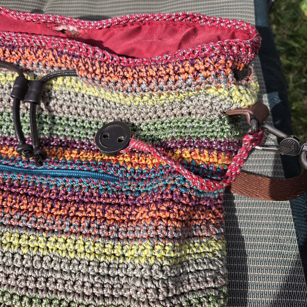 The Sak Avalon Crochet Backpack